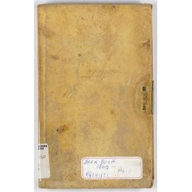 Orange Municipality Bank Book 1862: CBC Bank