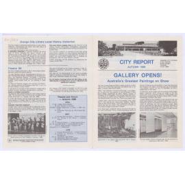 City Report Autumn 1986