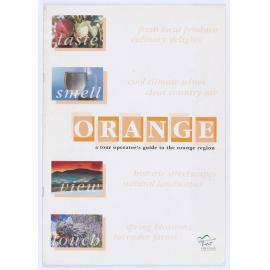 Orange: taste smell view touch 