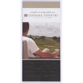 Simple Country Pleasures, Cabonne Country, Central NSW