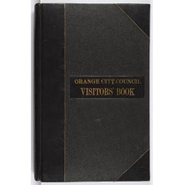 City of Orange Visitors' Book 1981-1988