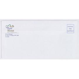 Orange, 150 Years of Local Government envelope
