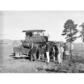 Blayney fire engine bogged