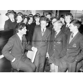 Students meet Mr Music