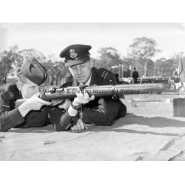Air Training Corps rifle training