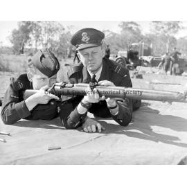 Air Training Corps rifle training