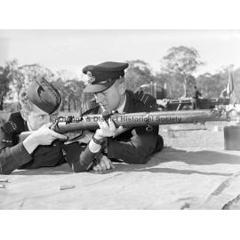 Air Training Corps rifle training