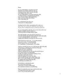 Waves - 2026 first prize contemporary poetry category