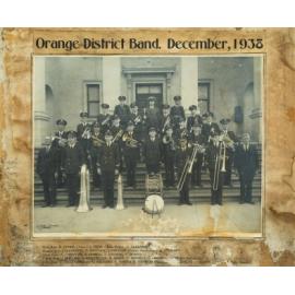Orange District Band, December 1938
