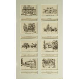 Duntryleague, Endsleigh House, Cook Park Gates, Rural School, Mena, Newstead Bowling Club, Boree Cabonne, Byng Methodist Church