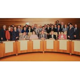 Orange City Council Members and Senior Staff 1991