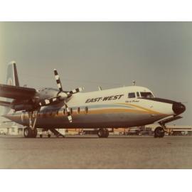 East-West Airlines City of Orange aircraft