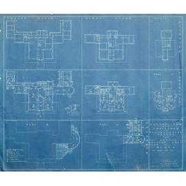 Blueprints - Alterations and Additions to Duntryleague, for the Orange Country Golf Ltd, Orange