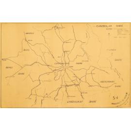 Map of Canobolas Shire