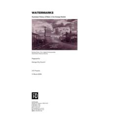 Watermarks; Illustrated History of Water in the Orange District
