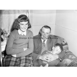 Party at Mrs Wolfe's home for K Sharpe & B Eggleston