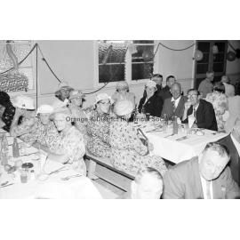 Pensioners' Christmas dinner at Email factory