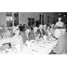 Pensioners' Christmas dinner at Email factory