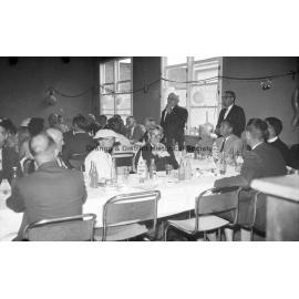 Pensioners' Christmas dinner at Email factory