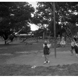 Children playing in Newman Park