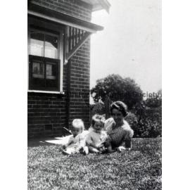 Mother and children
