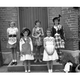 Kids in fancy dress at Rural School