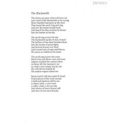 The Blacksmith - 2013 first prize open poetry category