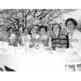 Cherry Blossom Queen Maureen Kelly at picnic