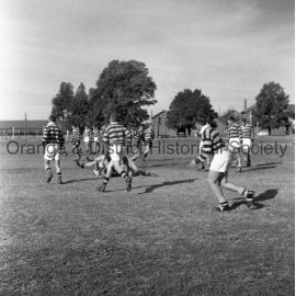 High School football team training for Astley Cup