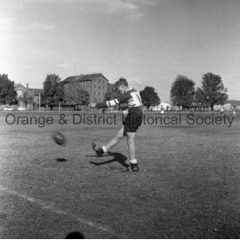 High School football team training for Astley Cup