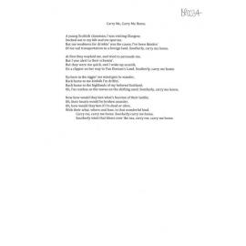 Carry Me, Carry Me Home - 2014 second prize bush poetry category