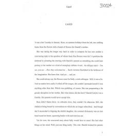 Caged - 2015 first prize short story category