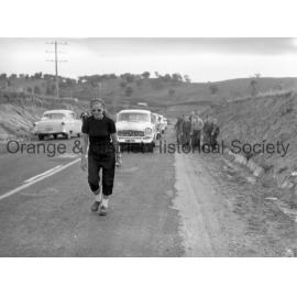 Marathon walker Dr Barbara Moore