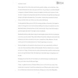 One Man's Funeral - 2016 third prize short story category