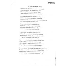 The Novice And The Bard - 2017 first prize bush poetry category