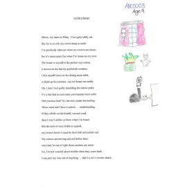 A Cat's Secret - 2017 third prize children's category