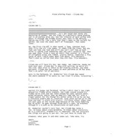 Cicada Boy - 2005 first prize prose category
