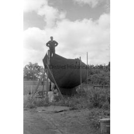 Progress on Mr Grey's boat