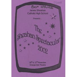 James Sheahan Catholic High School Presents The Sheahan Spectacular 2002