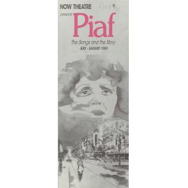 Now Theatre presents Piaf The Songs and The Story