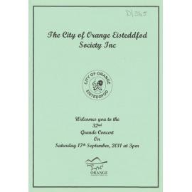 City of Orange Eisteddfod 32nd Grand Concert 2010