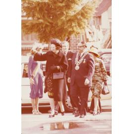 Her Royal Highness Princess Beatrix and His Royal Highness Prince Claus of the Netherlands visit to Orange 1 June 1978