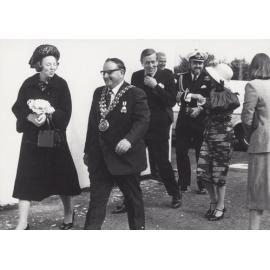 Her Royal Highness Princess Beatrix and His Royal Highness Prince Claus of the Netherlands visit to Orange 1 June 1978