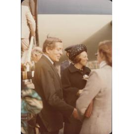 Her Royal Highness Princess Beatrix and His Royal Highness Prince Claus of the Netherlands visit to Orange 1 June 1978
