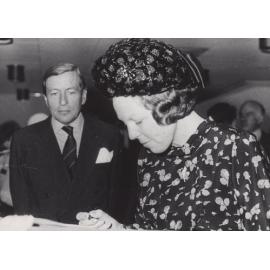 Her Royal Highness Princess Beatrix and His Royal Highness Prince Claus of the Netherlands visit to Orange 1 June 1978