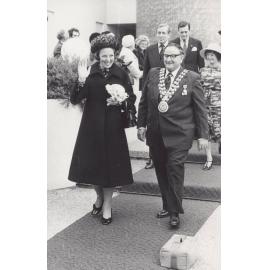 Her Royal Highness Princess Beatrix and His Royal Highness Prince Claus of the Netherlands visit to Orange 1 June 1978