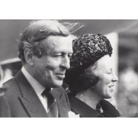 Her Royal Highness Princess Beatrix and His Royal Highness Prince Claus of the Netherlands visit to Orange 1 June 1978