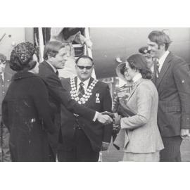 Her Royal Highness Princess Beatrix and His Royal Highness Prince Claus of the Netherlands visit to Orange 1 June 1978