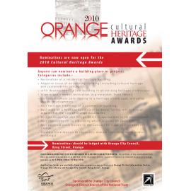 2010 Orange Cultural Heritage Awards