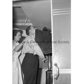 Orange Mayor White having TB X-ray